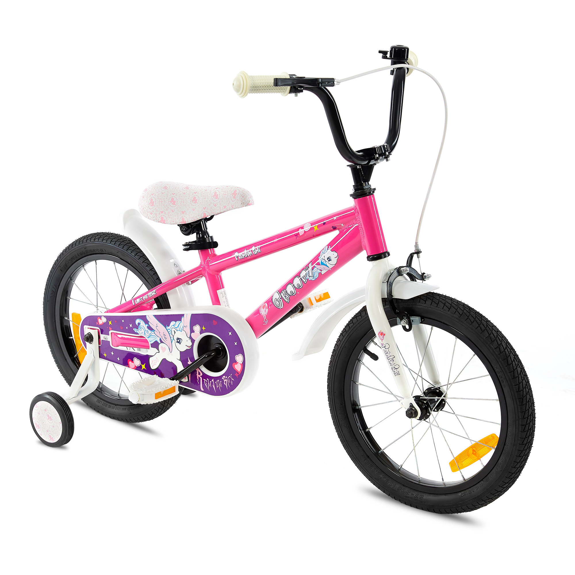 אופני ילדים BMX אלומיניום – צ’ופי ורוד